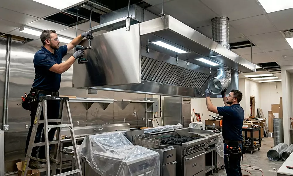 Commercial Hood Installation in Poway, CA