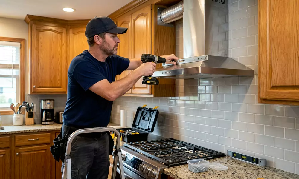 Range Hood Installation in Poway, CA