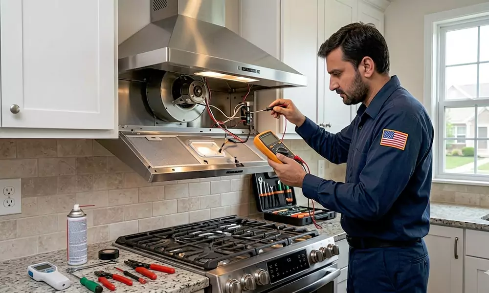 Range Hood Repair in Poway, CA